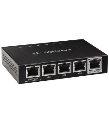 5-Port Gigabit Ethernet Router with Passive PoE Out UBIQUITI EdgeRouter ER-X