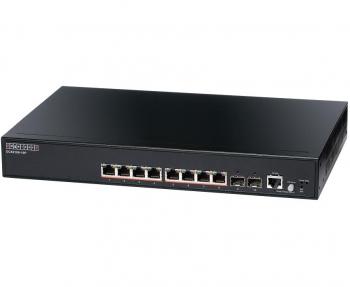8-Port Gigabit Web-Smart Pro Switch PoE Edgecore ECS2100-10P