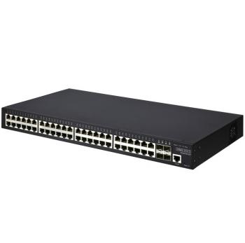 48-Port Gigabit Web-Smart Pro Switch Edgecore ECS2100-52T