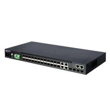 24-Port L2+ Gigabit Ethernet Access/Aggregation Switch Edgecore ECS4120-28F