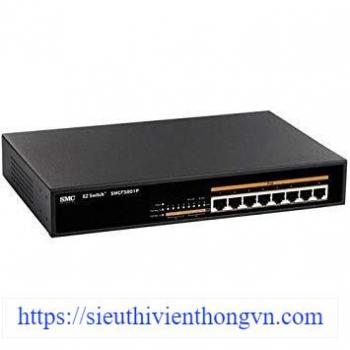 8-Port 10/100Mbps EZ Switch PoE SMC SMCFS801P