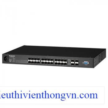 24 SFP slot 10/100Base-FX+4 SFP slot Gigabit Managed Switch VolkTek MEN-6328D