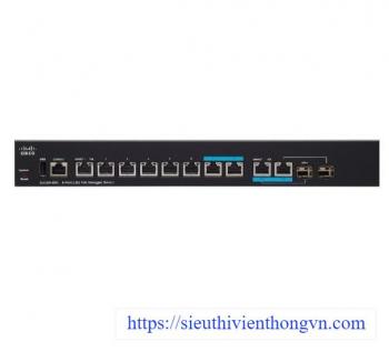 8-Port 2,5G PoE Managed Switch Cisco SG350-8PD-K9-EU