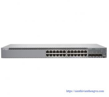 24-Port 10/100/1000 Ethernet PoE+ with 4-port SFP/SFP+ Switch JUNIPER EX3400-24P