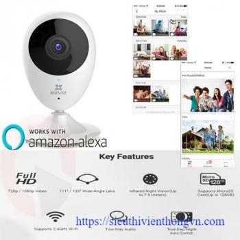 Camera IP hồng ngoại không dây 1.0 Megapixel EZVIZ CS-CV206-C0-1A1WFR