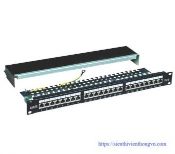Patch panel 24-port CAT6 UTP Alantek