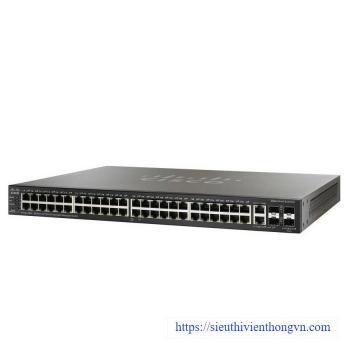 48-port 10/100Mbps PoE+ Managed Switch CISCO SF300-48PP-K9-EU