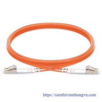 Fiber patch cord LC/LC Multi-mode OM2 50/125µm DINTEK (3 mét)