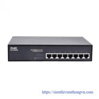 8-port 10/100/1000 Base-T Unmanaged Switch RUIJIE RG-S1808G