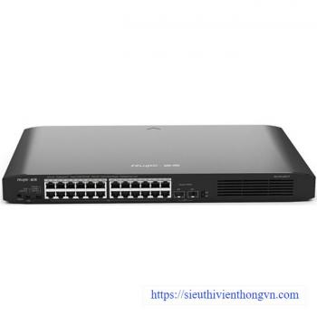 24-port 10/100/1000 Base-T Unmanaged PoE Switch RUIJIE RG-ES126G-P-L