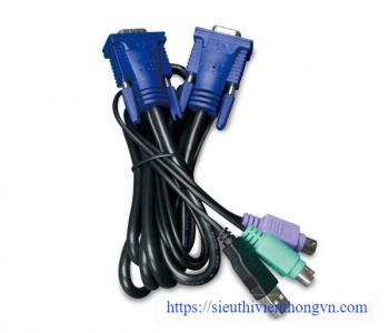 5M USB KVM Cable with built-in PS2 to USB Converter PLANET KVM-KC1-5