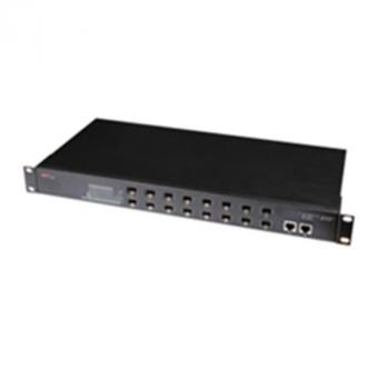 2-Port 10/100/1000Base-T(X) + 16-Port 100Base-F(X) Switch WINTOP YT-DS1018-16F2GT