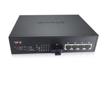 4-Port 10/100/1000Base-T(X) + 2-Port 1000Base-F(X) Switch WINTOP YT-DS606-2GF4GT