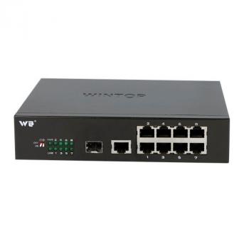 8-Port 10/100/1000Base-T(X) + 1-Port 1000Base-F(X) Switch WINTOP YT-DS209-1GF8GT