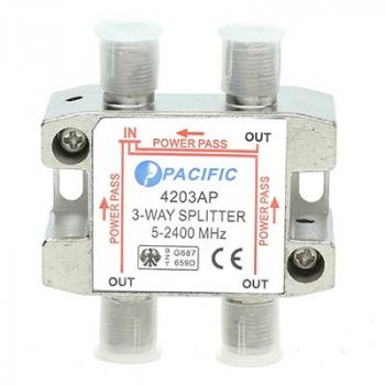 Bộ chia tín hiệu truyền hình 3 cổng PACIFIC 4203AP