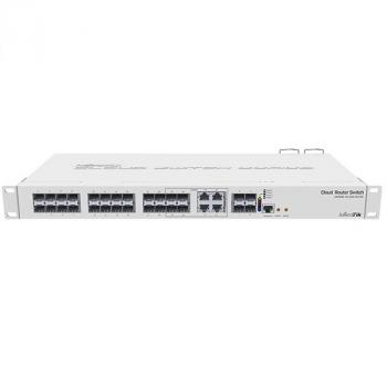 Smart Switch Gigabit Mikrotik CRS328-4C-20S-4S+RM