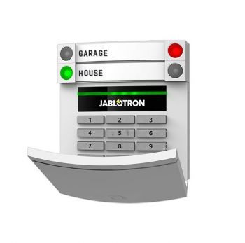 Bảng điều khiển không dây với đầu đọc từ và bàn phím JABLOTRON JA-153E