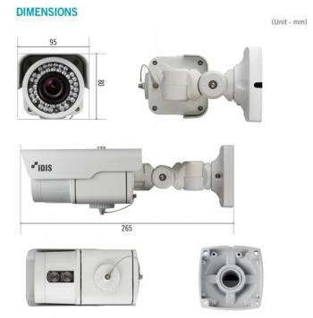TC-T1222WR - Camera Bullet AHD IR Vandal-Resistant