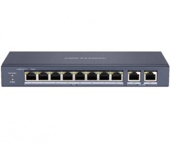 8-port 10/100Mbps Unmanaged PoE Switch HIKVISION DS-3E0310P-E/M