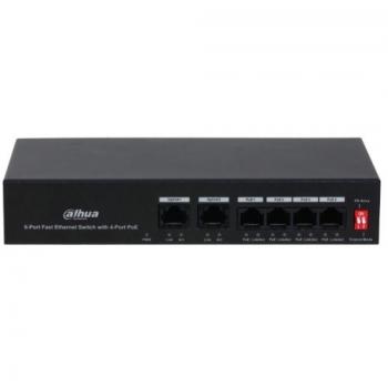 4-port 10/100Mbps PoE Switch DAHUA DH-PFS3006-4ET-36
