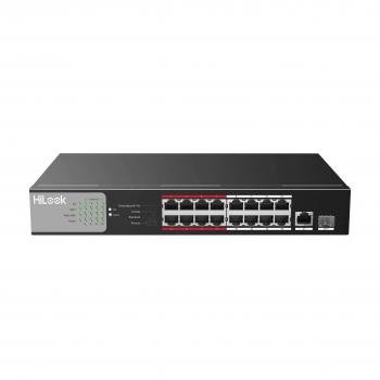 16-Port 100M PoE + 1-Port SFP 1000M Switch HILOOK NS-0318P-135