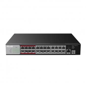 24-Port 100M PoE + 1-Port SFP 1000M Switch HILOOK NS-0326P-225