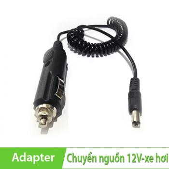 Tẩu sạc đổi nguồn 12V cắm trên xe hơi ra chuẩn 5.5x2.1mm cho Wifi Màn hình