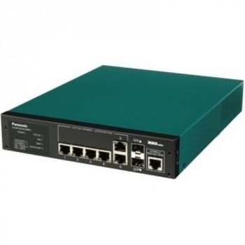 4 port 10/100/1000Mbps PoE+ Switch PANASONIC PN28058