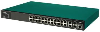 24 port 10/100/1000M PoE+ Switch PANASONIC PN28248