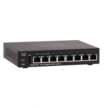 8-Port Gigabit Smart Switch CISCO SG250-08-K9-EU