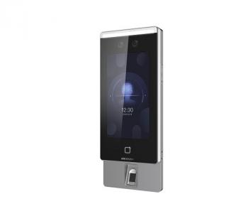 Máy chấm công, kiểm soát ra vào nhận diện khuôn mặt và vân tay HIKVISION DS-K1T671MF