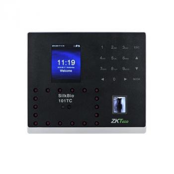 Máy chấm công vân tay và kiểm soát cửa ra vào nhận dạng khuôn mặt ZKTeco SilkBio-101TC