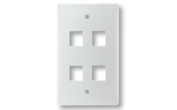 Mặt nạ 4 port Dintek Wallplate (1303-11022)