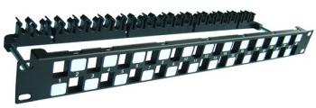 Khung Patch panel 24 Port rỗng Dintek CAT.6A 19 inch (1406-00011)