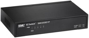 5-Port Gigabit EZ Switch PoE SMC SMCGS501P