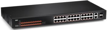 24-Port 10/100Mbps EZ Switch PoE SMC SMCFS2601P