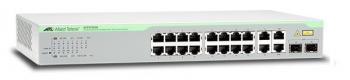 16 port 10100T + 2 port 10/100/1000T + 2 port SFP/1000T Switch ALLIED TELESIS AT-FS750/20