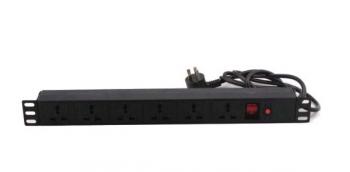 8-port PDU German Type VIVANCO VC70813GS