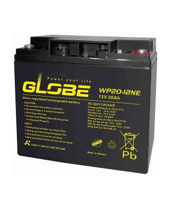 Ắc quy 12V-20AH GLOBE WP20-12NE