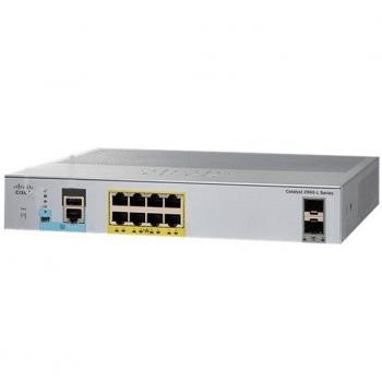 8-Port GE PoE + 2 Gigabit SFP Smart Managed Switch CISCO WS-C2960L-SM-8PS