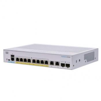 10-Port Gigabit Ethernet PoE Unmanaged Switch CISCO CBS250-8P-E-2G-EU