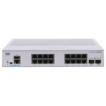18-Port Gigabit Ethernet Managed Switch CISCO CBS350-16T-2G-EU