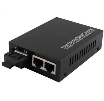 10/100/1000M Dual Fiber Single-Mode Media Converter NETONE NO-MCF-GSM20/2E