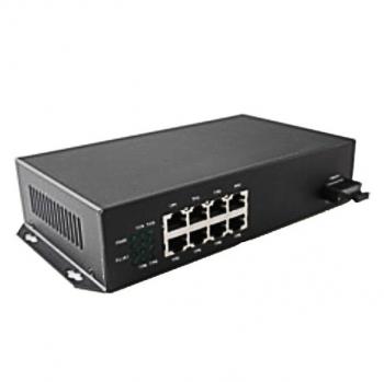 10/100/1000M Dual Fiber Single-Mode Media Converter NETONE NO-MCF-GSM20/8E