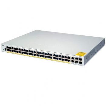 48-port Gigabit Ethernet + 4-port 10G SFP Uplinks PoE Switch Cisco C1000-48P-4X-L