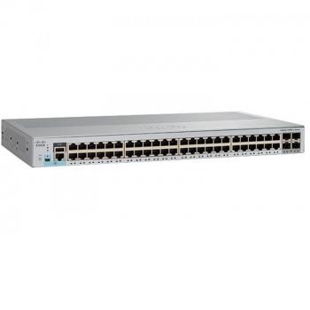 48-Port Gigabit Ethernet + 4 x 10G SFP+ Switch CISCO WS-C2960L-48TQ-LL