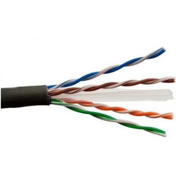 Cáp mạng Outdoor 4 đôi LS CAT.6 U/UTP copper (UTP-G-C6G-E1VN-M 0.5X004P/BK)