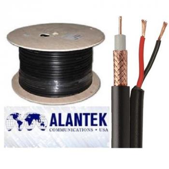 Dây cáp đồng trục Alantek RG59 + 2C nguồn