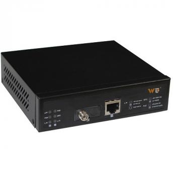 1-port 10/100Base-T(X)+1-port 10/100Base-F(X) PoE Switch WINTOP YT-MC102-1F1E-AT