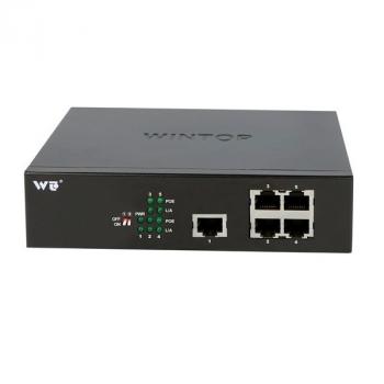 4-port 10/100Base-T(X)+1-port 10/100/1000Base-T(X) Switch WINTOP YT-DS105-1GT4T